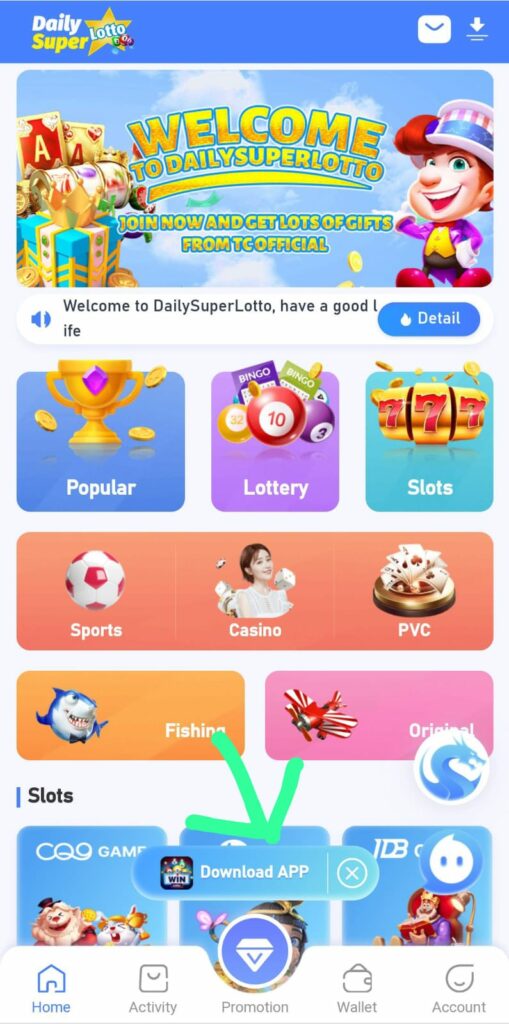Daily Super Lotto App Download